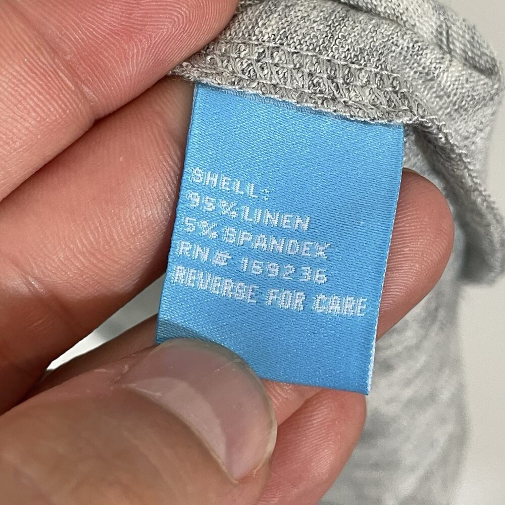 J. Mclaughlin Brynn Linen Button Down Top Size Xl… - image 4